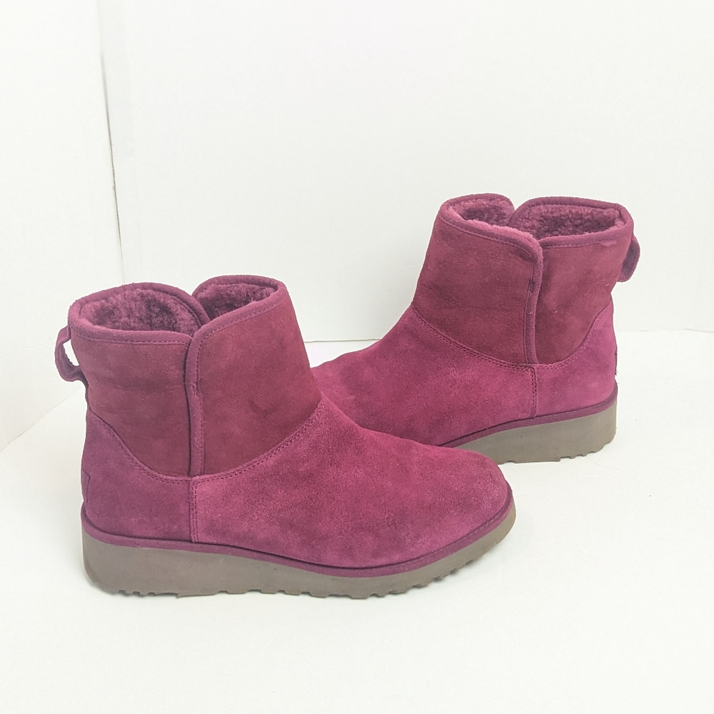 UGG Women's Ankle Boots in Berry